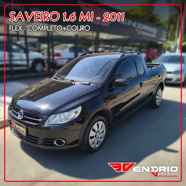 Carro Volkswagen Saveiro 2011 1.6  (Flex) (cab. estendida)