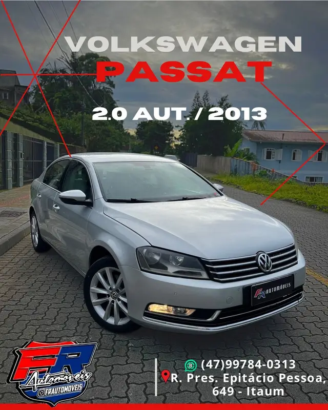 Carro Volkswagen Passat 2013 2.0 TSI DSG