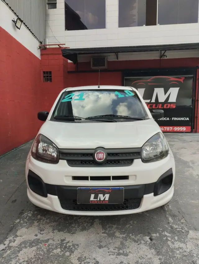 Carro Fiat Uno 2021 Attractive 1.0