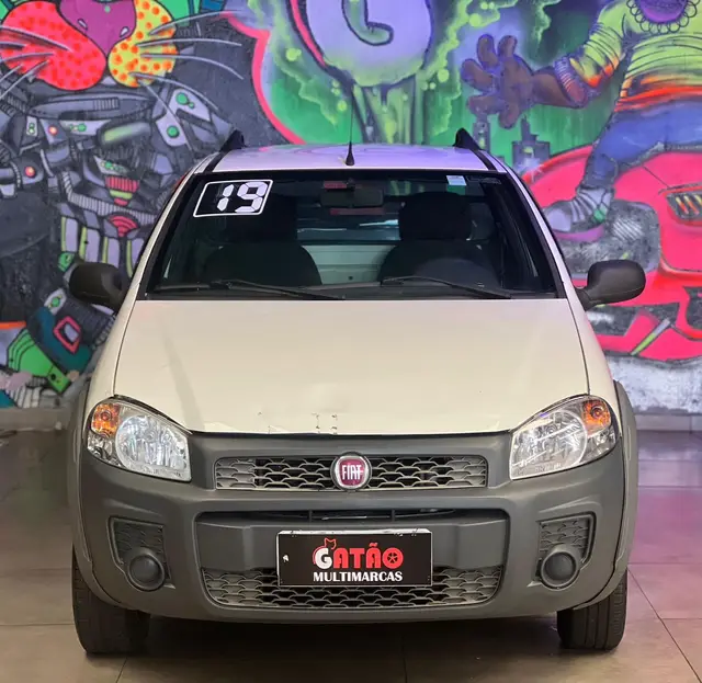 Carro Fiat Strada 2019 Hard Working 1.4 (Flex) (Cabine Simples)
