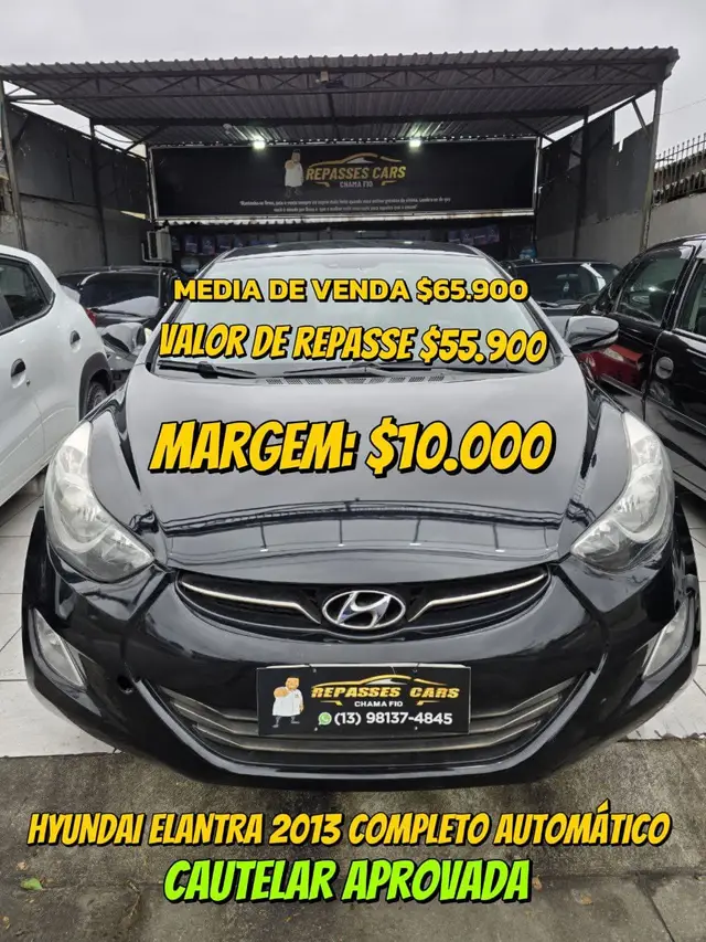 Carro Hyundai Elantra 2013 Sedan 1.8 GLS (aut)
