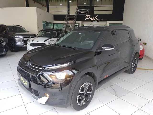 Carro Citroën C3 Aircross 2025 Shine 1.0 Flex Turbo 200 AT