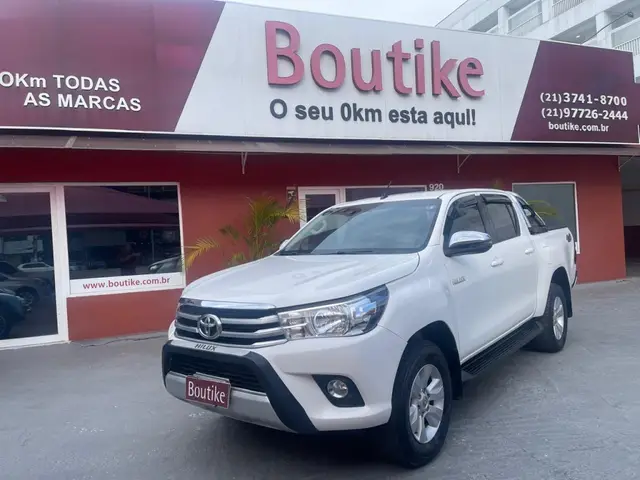 Carro Toyota Hilux Cabine Dupla 2018 Hilux 2.8 TDI SRV CD 4x4 (Aut)