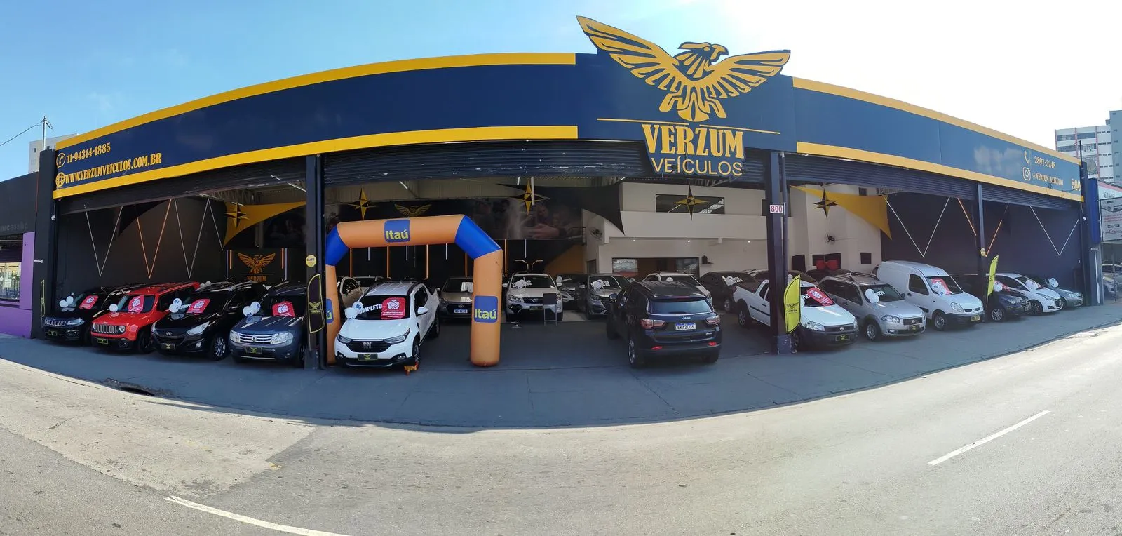 Fachada da loja Veículos à venda em GDS COMERCIO DE VEICULOS LTDA - São Bernardo do Campo - SP