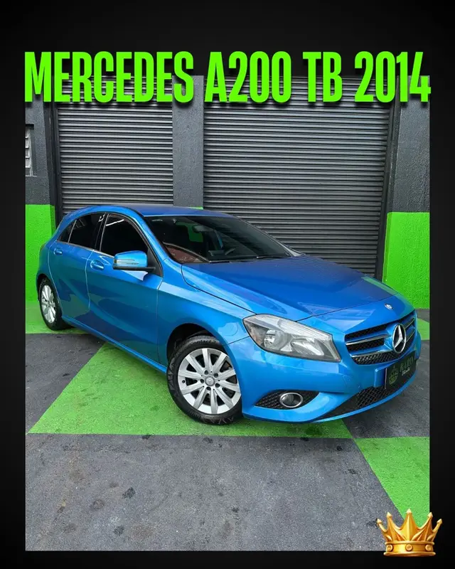 Carro Mercedes-Benz A 200 2014 1.6 Turbo Style DCT