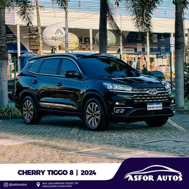 Carro CAOA Chery Tiggo 8 2024 Max Drive 1.6 Turbo Aut.