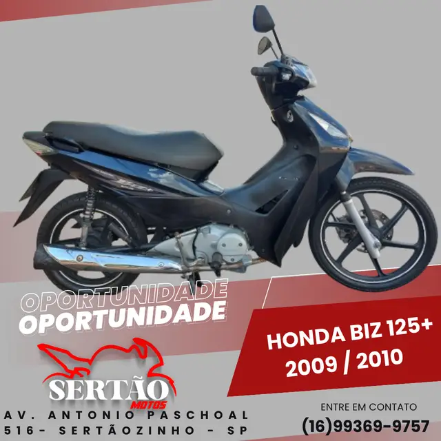 Moto Honda Biz 125i 2010 ES