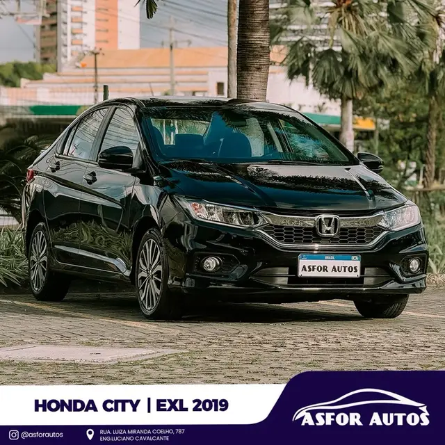 Carro Honda City 2019 1.5 EXL CVT