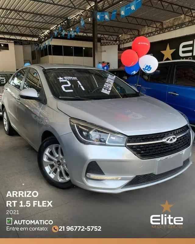 Carro CAOA Chery Arrizo 5 2021 1.5 RT Turbo Flex (Aut)