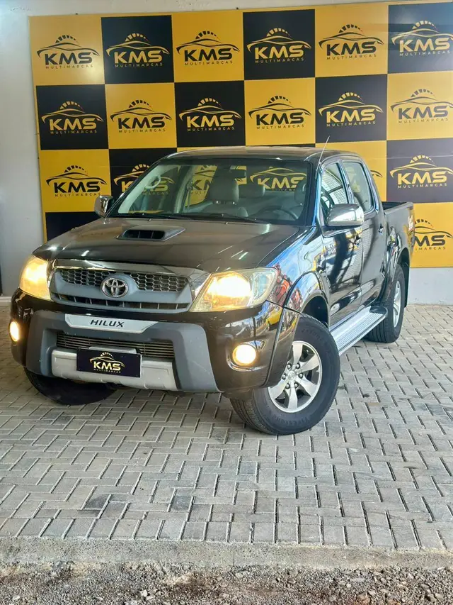 Carro Toyota Hilux Cabine Dupla 2010 Hilux SRV 4X4 3.0 (cab dupla) (aut)
