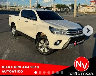 Carro Toyota Hilux Cabine Dupla 2018 Hilux 2.8 TDI SRV CD 4x4 (Aut)
