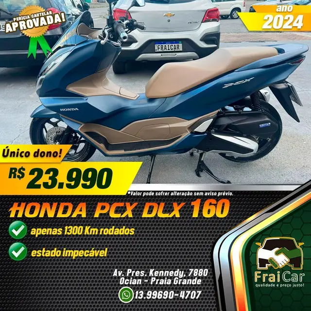 Moto Honda PCX 160 2024 DLX ABS