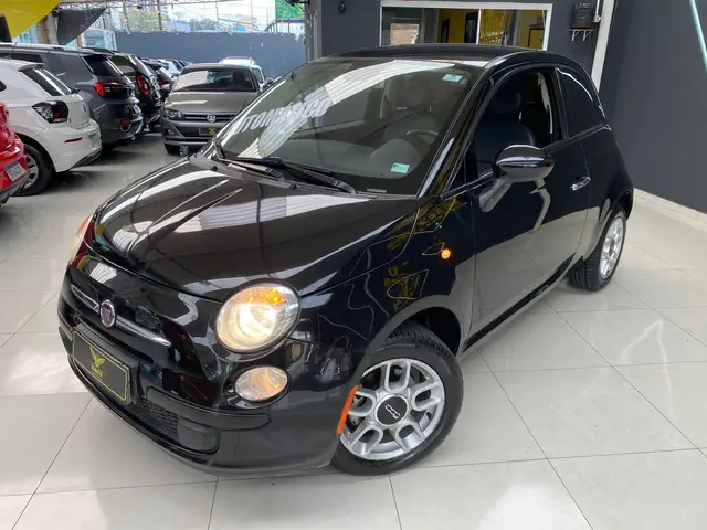 Carro Fiat 500 2014 Cult Dualogic 1.4 Evo (Flex)