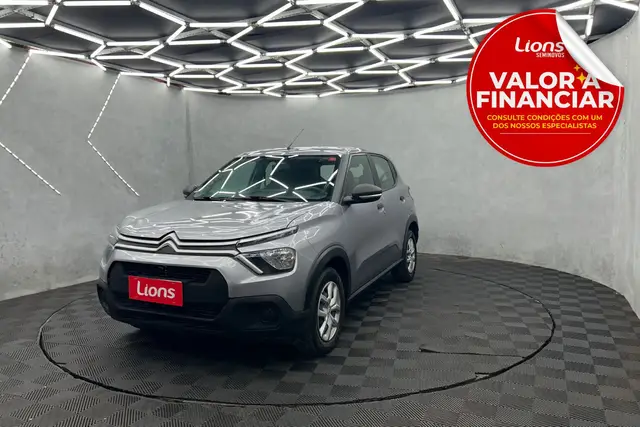 Carro Citroën C3 2023 Live Pack 1.0 (Flex)