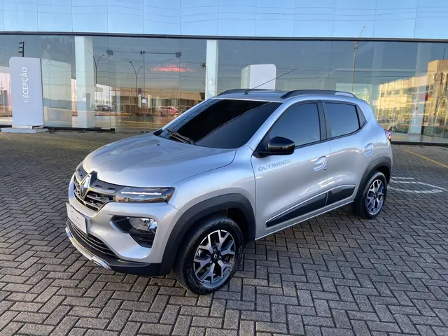 Carro Renault Kwid 2024 Outsider 1.0 12v SCe (Flex)