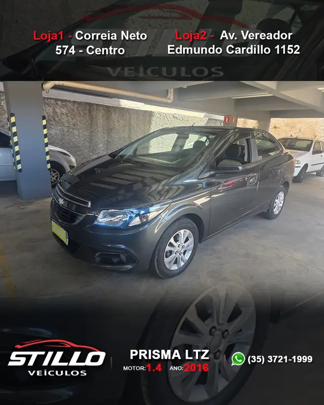 Carro Chevrolet Prisma 2016 1.4 LTZ SPE/4