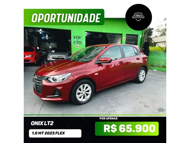Carro Chevrolet Onix 2023 LT 1.0