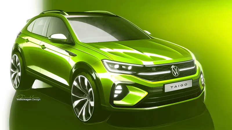 VW Taigo é o Nivus europeu, mais esportivo e com grade que acende