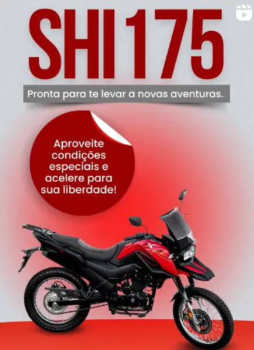Moto Shineray SHI 175 2025 S EFI