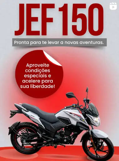 Moto Shineray JEF 150 2025 S EFI