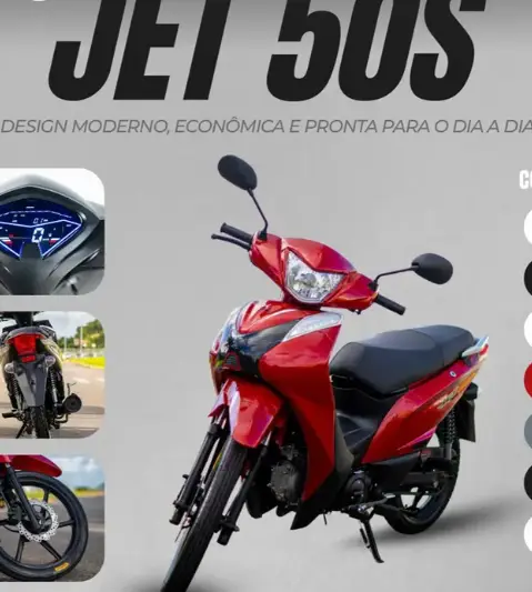 Moto Shineray JET 50S 2025 CBS