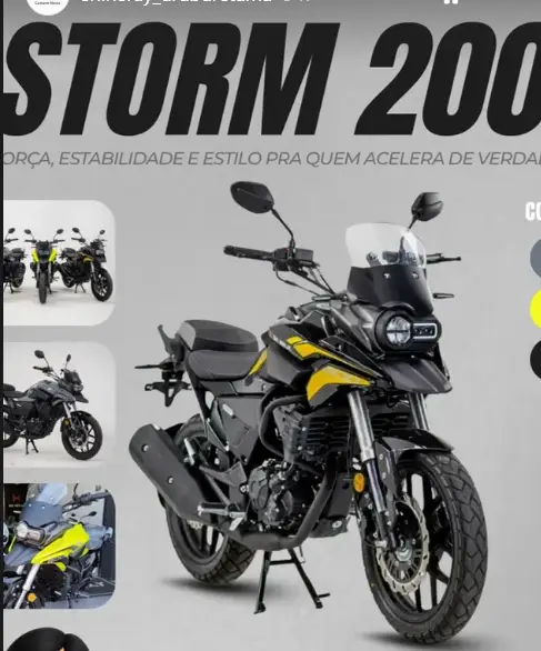 Moto Shineray Storm 200 2025 EFI