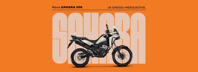 Moto Honda XRE Sahara 300 2026 Adventure
