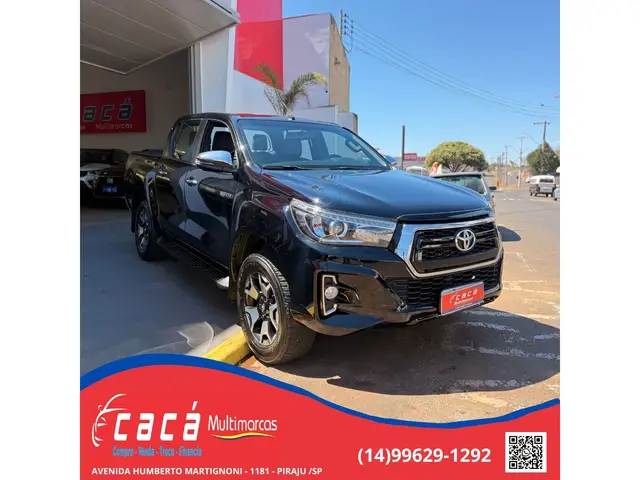 Carro Toyota Hilux Cabine Dupla 2020 Hilux 2.8 TDI SRX CD 4x4 (Aut)