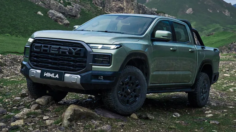 Chery Himla: prometida para o Brasil chega ao Uruguai a preço de Fiat Toro