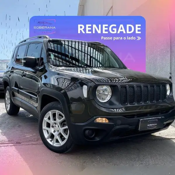 Carro Jeep Renegade 2021 Sport 1.8 4x2 (Aut) (Flex)
