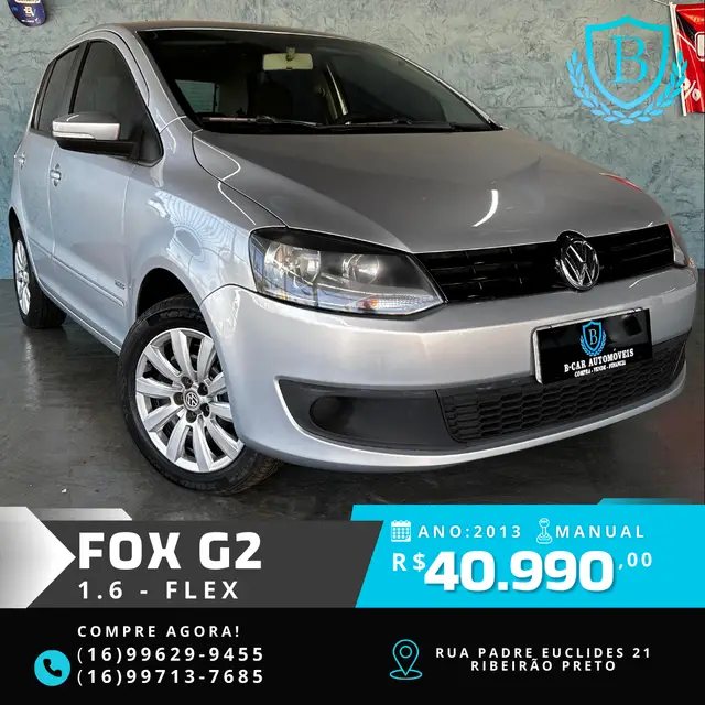 Carro Volkswagen Fox 2013 1.6 VHT (Flex)