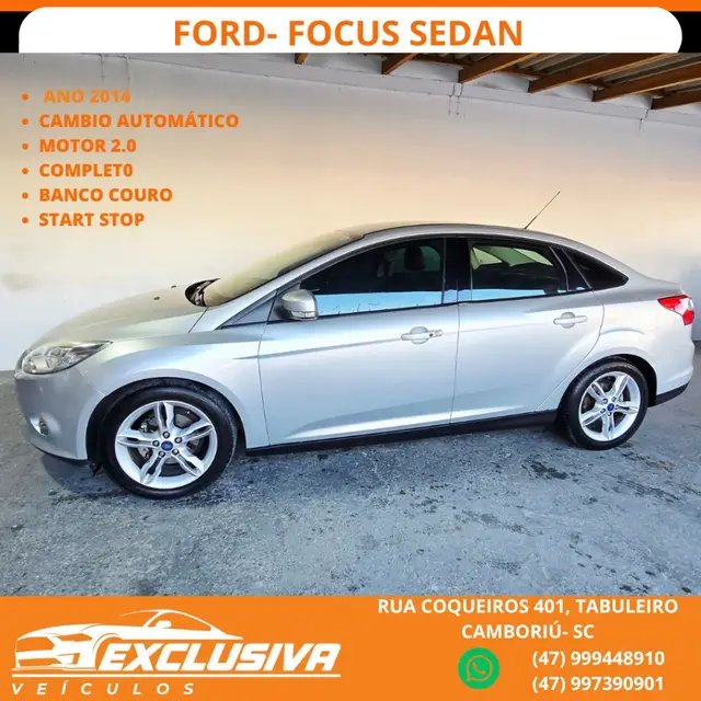 Carro Ford Focus Sedan 2014 SE 2.0 16V PowerShift (Aut)