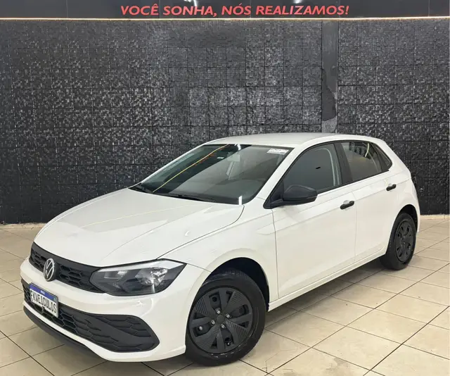 Carro Volkswagen Polo 2025 Track 1.0 Flex 12V 5p