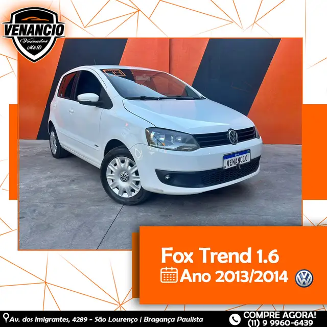 Carro Volkswagen Fox 2014 1.6 VHT (Flex)