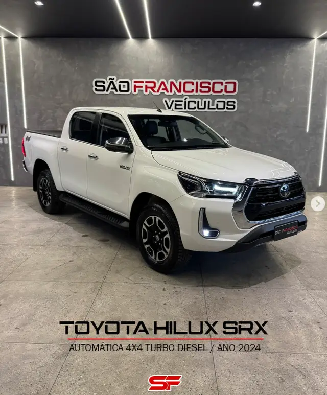 Carro Toyota Hilux Cabine Dupla 2024 SRX Plus 4x4 2.8 Diesel