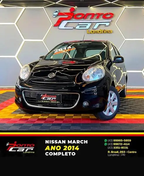 Carro Nissan March 2014 1.0 16V (Flex)