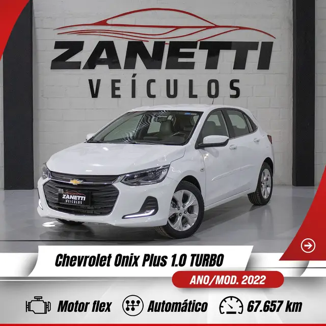 Carro Chevrolet Onix 2022 Premier 1.0 Turbo (Flex) (Aut)