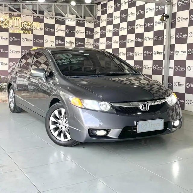 Carro Honda Civic 2010 New  LXL 1.8 16V (Couro) (Flex)
