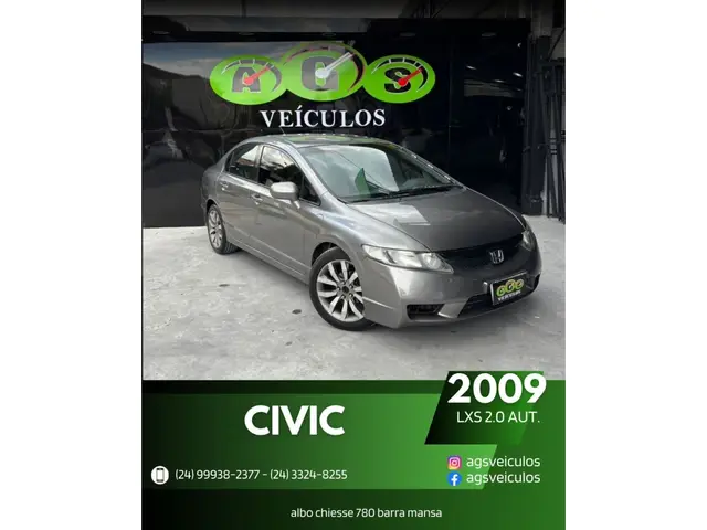 Carro Honda Civic 2009 New  EXS 1.8 16V (Aut) (Flex)