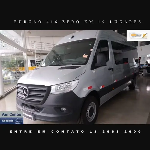 Carro Mercedes-Benz Sprinter 2022 FURGAO 416 CDI  F43A UP8