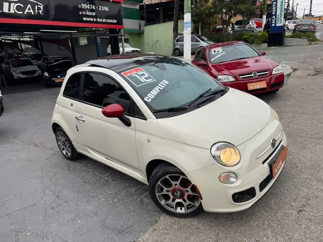 Carro Fiat 500 2012 Sport Air 1.4 16V