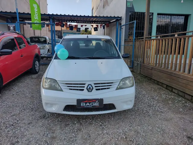 Carro Renault Logan 2009 Authentique 1.0 16V (flex)