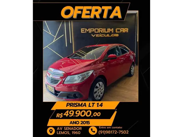 Carro Chevrolet Prisma 2015 1.4 LT SPE/4