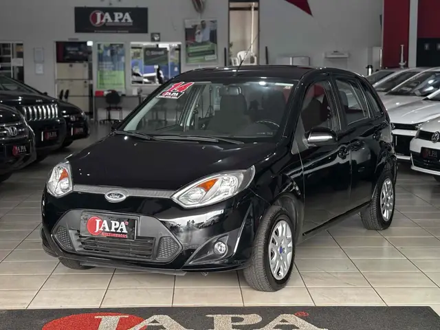 Carro Ford Fiesta Hatch 2014 SE 1.0 RoCam (Flex)