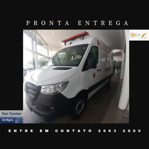 Carro Mercedes-Benz Sprinter 2022 FURGAO 416 CDI  F42A UP1