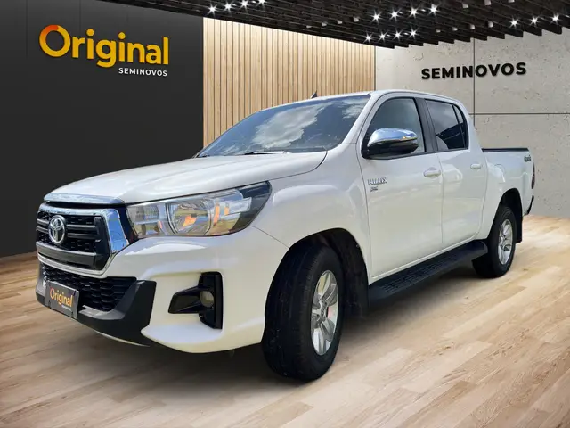 Carro Toyota Hilux Cabine Dupla 2018 Hilux 2.7 SRV CD 4x4 (Flex) (Aut)