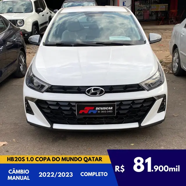 Carro Hyundai HB20S 2023 Copa do Mundo 1.0 MT (flex)