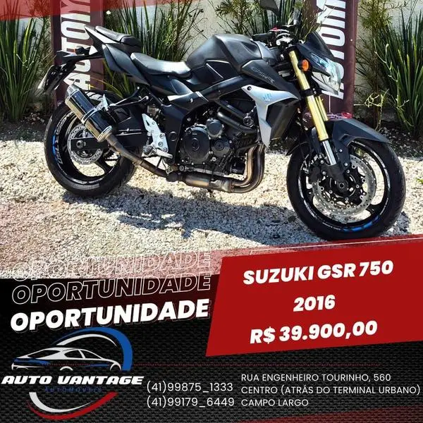 Moto Suzuki GSR 750 2016 GSR 750A