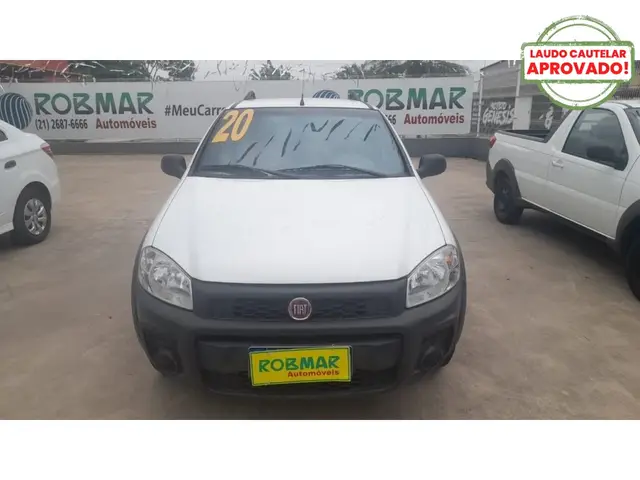 Carro Fiat Strada 2020 Hard Working 1.4 (Flex) (Cabine Simples)