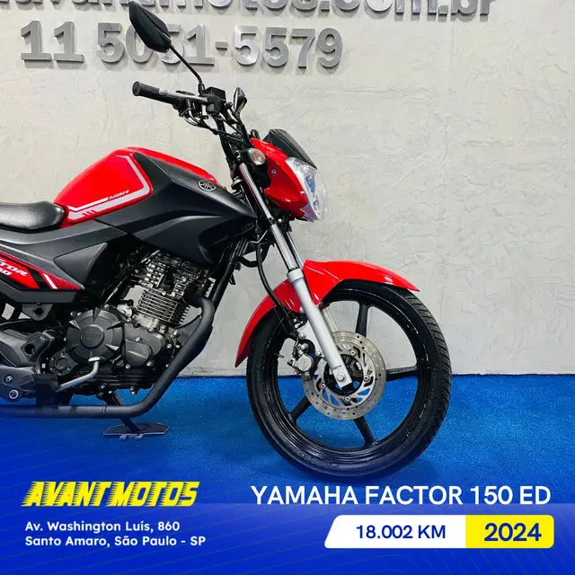 Moto Yamaha YBR 150 Factor 2024 150i ED